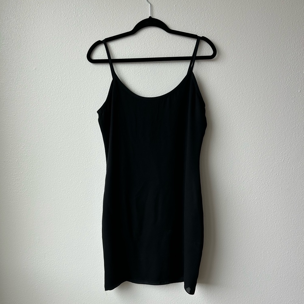 Vintage Ann Taylor Black Mini Dress